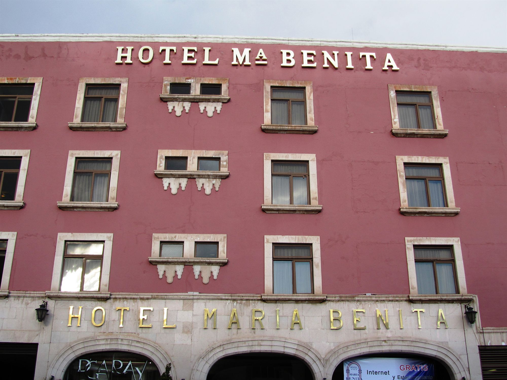 زاكاتيكاس Hotel Maria Benita المظهر الخارجي الصورة